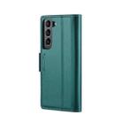 For Samsung Galaxy S21+ 5G CaseMe 023 Butterfly Buckle Litchi Texture RFID Anti-theft Leather Phone Case(Pearly Blue) - 3