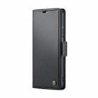 For Samsung Galaxy A13 4G/5G/A04s/A04/M13 5G CaseMe 023 Butterfly Buckle Litchi Texture RFID Anti-theft Leather Phone Case(Black) - 2
