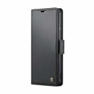 For Samsung Galaxy A51 4G/M40s CaseMe 023 Butterfly Buckle Litchi Texture RFID Anti-theft Leather Phone Case(Black) - 2