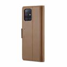 For Samsung Galaxy A51 4G/M40s CaseMe 023 Butterfly Buckle Litchi Texture RFID Anti-theft Leather Phone Case(Brown) - 3