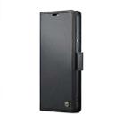 For Samsung Galaxy A72 CaseMe 023 Butterfly Buckle Litchi Texture RFID Anti-theft Leather Phone Case(Black) - 2