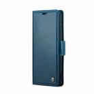 For Samsung Galaxy S10 CaseMe 023 Butterfly Buckle Litchi Texture RFID Anti-theft Leather Phone Case(Blue) - 2