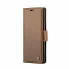 For Samsung Galaxy S10+ CaseMe 023 Butterfly Buckle Litchi Texture RFID Anti-theft Leather Phone Case(Brown) - 2
