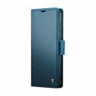 For Samsung Galaxy A20/A30/M10s CaseMe 023 Butterfly Buckle Litchi Texture RFID Anti-theft Leather Phone Case(Blue) - 2