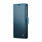 For Samsung Galaxy A22 5G CaseMe 023 Butterfly Buckle Litchi Texture RFID Anti-theft Leather Phone Case(Blue) - 2