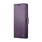 For Samsung Galaxy A14 4G/5G CaseMe 023 Butterfly Buckle Litchi Texture RFID Anti-theft Leather Phone Case(Pearly Purple) - 2