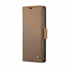 For Samsung Galaxy A24 4G CaseMe 023 Butterfly Buckle Litchi Texture RFID Anti-theft Leather Phone Case(Brown) - 2