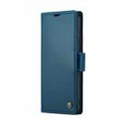 For Samsung Galaxy S20 Ultra CaseMe 023 Butterfly Buckle Litchi Texture RFID Anti-theft Leather Phone Case(Blue) - 2