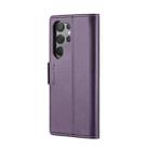 For Samsung Galaxy S24 Ultra CaseMe 023 Butterfly Buckle Litchi Texture RFID Anti-theft Leather Phone Case(Pearly Purple) - 3