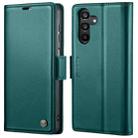 For Samsung Galaxy A15 4G/5G CaseMe 023 Butterfly Buckle Litchi Texture RFID Anti-theft Leather Phone Case(Pearly Blue) - 1