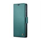 For Samsung Galaxy A15 4G/5G CaseMe 023 Butterfly Buckle Litchi Texture RFID Anti-theft Leather Phone Case(Pearly Blue) - 2