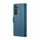 For Samsung Galaxy A35 5G CaseMe 023 Butterfly Buckle Litchi Texture RFID Anti-theft Leather Phone Case(Blue) - 3