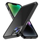 For iPhone 13 mini PC + TPU Phone Case with Lens Film(Black) - 1