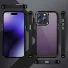 For iPhone 12 Pro PC + TPU Phone Case with Lens Film(Black) - 2
