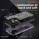 For iPhone 12 Pro PC + TPU Phone Case with Lens Film(Black) - 7