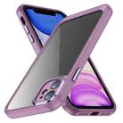 For iPhone 12 mini PC + TPU Phone Case with Lens Film(Light Purple) - 1