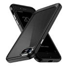 For iPhone SE 2022 / SE 2020 / 8 / 7 PC + TPU Phone Case with Lens Film(Black) - 1