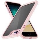 For iPhone 8 Plus / 7 Plus PC + TPU Phone Case with Lens Film(Apricot) - 1