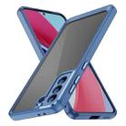 For Samsung Galaxy S23 Ultra 5G PC + TPU Phone Case with Lens Film(Blue) - 1