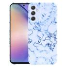 For Samsung Galaxy A54 Marble Pattern Phone Case(Blue White) - 1