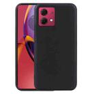 For Motorola Moto G84 TPU Phone Case(Black) - 1