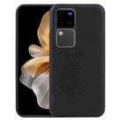 For vivo V30 Pro TPU Phone Case(Black) - 1