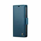 For iPhone 14 CaseMe 023 Butterfly Buckle Litchi Texture RFID Anti-theft Leather Phone Case(Blue) - 2