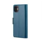For iPhone 11 CaseMe 023 Butterfly Buckle Litchi Texture RFID Anti-theft Leather Phone Case(Blue) - 3