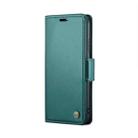 For iPhone 11 CaseMe 023 Butterfly Buckle Litchi Texture RFID Anti-theft Leather Phone Case(Pearly Blue) - 2