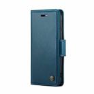 For iPhone SE 2022/SE 2020/6/7/8 CaseMe 023 Butterfly Buckle Litchi Texture RFID Anti-theft Leather Phone Case(Blue) - 2