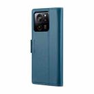 For Xiaomi 13T/13T Pro CaseMe 023 Butterfly Buckle Litchi Texture RFID Anti-theft Leather Phone Case(Blue) - 3