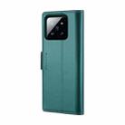 For Xiaomi 14 CaseMe 023 Butterfly Buckle Litchi Texture RFID Anti-theft Leather Phone Case(Pearly Blue) - 3