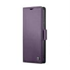 For Xiaomi 14 CaseMe 023 Butterfly Buckle Litchi Texture RFID Anti-theft Leather Phone Case(Pearly Purple) - 2