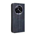 For Realme 14 Pro Lite 5G Magnetic Buckle Retro Texture Leather Phone Case(Blue) - 3