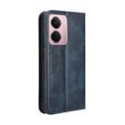 For Realme P3 5G / Neo7x 5G Magnetic Buckle Retro Texture Leather Phone Case(Blue) - 3