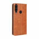 For Orbic Magic 5G R678EL Magnetic Buckle Retro Texture Leather Phone Case(Brown) - 3