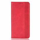 For TCL 40 XL Magnetic Buckle Retro Texture Leather Phone Case(Red) - 2