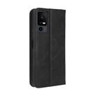 For TCL 40 XE 5G / 40 NxtPaper 5G Magnetic Buckle Retro Texture Leather Phone Case(Black) - 3