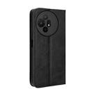 For TCL 50 XL 5G Magnetic Buckle Retro Texture Leather Phone Case(Black) - 3