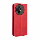 For TCL 50 XL 5G Magnetic Buckle Retro Texture Leather Phone Case(Red) - 3