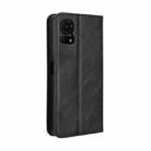 For TCL 50 LE Magnetic Buckle Retro Texture Leather Phone Case(Black) - 3