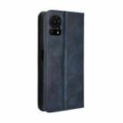 For TCL 50 LE Magnetic Buckle Retro Texture Leather Phone Case(Blue) - 3