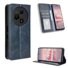 For TCL 60 NxtPaper Magnetic Buckle Retro Texture Leather Phone Case(Blue) - 1