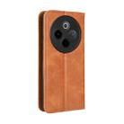For vivo T4 5G / iQOO Z10 5G Global Magnetic Buckle Retro Texture Leather Phone Case(Brown) - 3