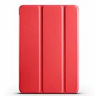 For iPad 9.7 2018 / 2017 / Air 2 / Air 3-folding TPU Horizontal Flip Leather Tablet Case with Holder(Red) - 2