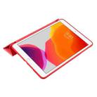 For iPad 9.7 2018 / 2017 / Air 2 / Air 3-folding TPU Horizontal Flip Leather Tablet Case with Holder(Red) - 6
