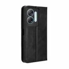 For Infinix Hot 30 5G X6832 Magnetic Buckle Retro Texture Leather Phone Case(Black) - 3