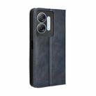 For Infinix Hot 30 5G X6832 Magnetic Buckle Retro Texture Leather Phone Case(Blue) - 3