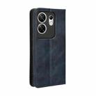 For Infinix Zero 30 4G Magnetic Buckle Retro Texture Leather Phone Case(Blue) - 3