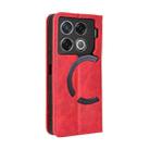 For Infinix GT 20 Pro 5G X6871 Magnetic Buckle Retro Texture Leather Phone Case(Red) - 3